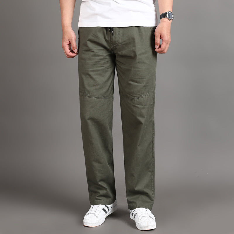 Casual Plus Size Overalls For Young Men's Pants