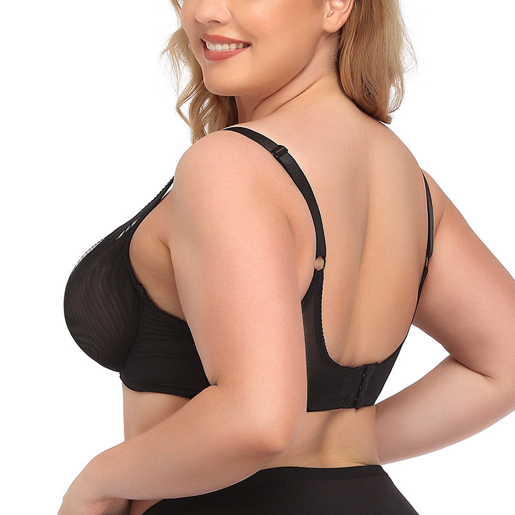 Women's Sexy Ultra-thin See-through Plus Size Underwear Bra