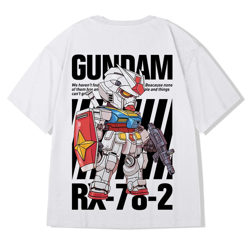 Japanese Plus Fat Tide Fat Summer Plus Size Half Sleeves