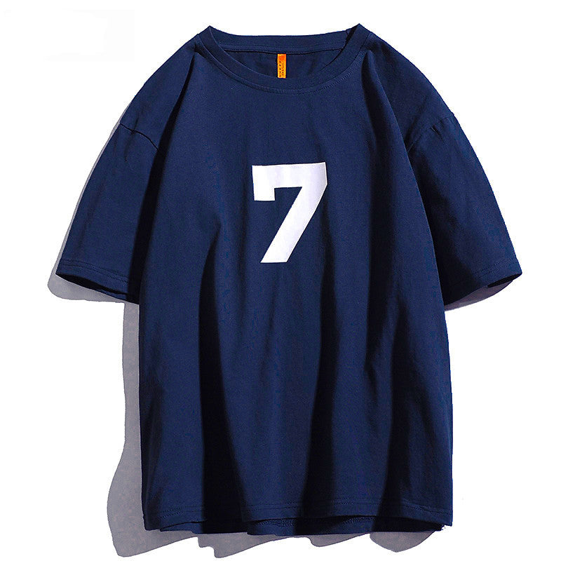 Fashionable Loose Fat Plus Size White Handsome Shirt