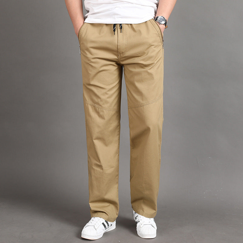 Casual Plus Size Overalls For Young Men's Pants
