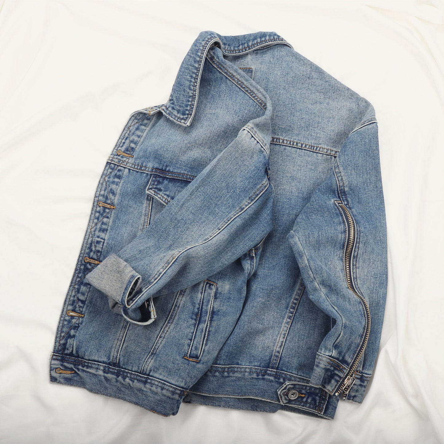 Men's Loose Plus Size All Match Denim Jacket