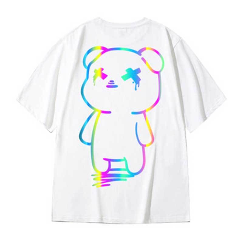 Trendy Loose Plus Size Couple Fit Half Sleeve Top