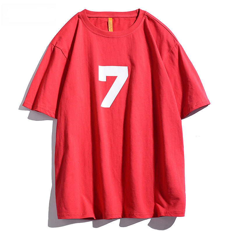 Fashionable Loose Fat Plus Size White Handsome Shirt