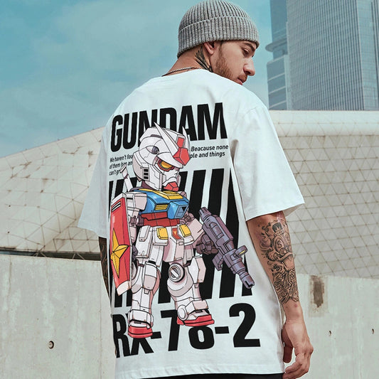Japanese Plus Fat Tide Fat Summer Plus Size Half Sleeves
