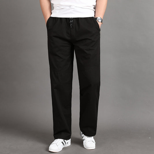 Casual Plus Size Overalls For Young Men's  Pants